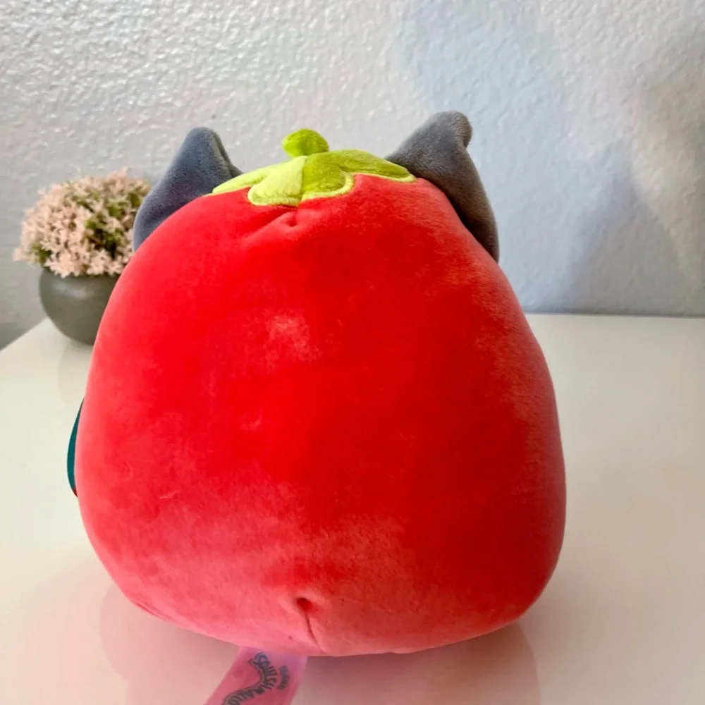 Squishmallows Strawberry Fox Plush